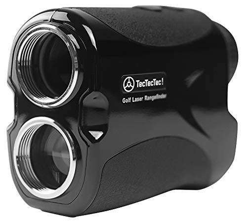 TecTecTec VPRO500 Golf Rangefinder - Laser Range Finder with Pinsensor - Laser Binoculars - with Battery