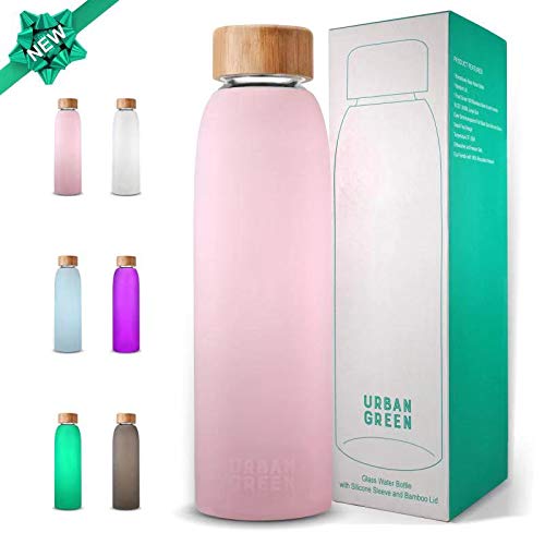 Urban Green Glass Water Bottle