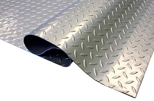 IncStores Standard Grade Nitro Garage Roll Out Floor Protecting Parking Mats (Diamond 5' x 7.5')