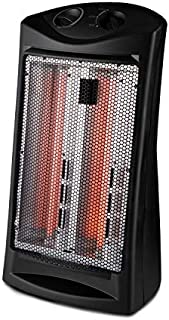 Limina LIM-19-100006 Portable Home Office Electric 1500 Watt Infrared Quartz Room Space Heater, Black