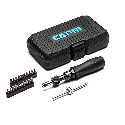 Capri Tools CP21075 Certified Limiting Torque Screwdriver Set, Small, Black