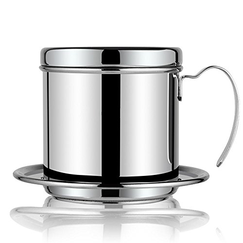 Coffee Maker Pot, Stainless Steel Vietnamese Coffee