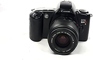 Black Canon EOS REBEL X S 35mm FILM SLR Camera Body & Lens