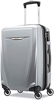 Samsonite Winfield 3 DLX Hardside Expandable Luggage with Spinners, Silver