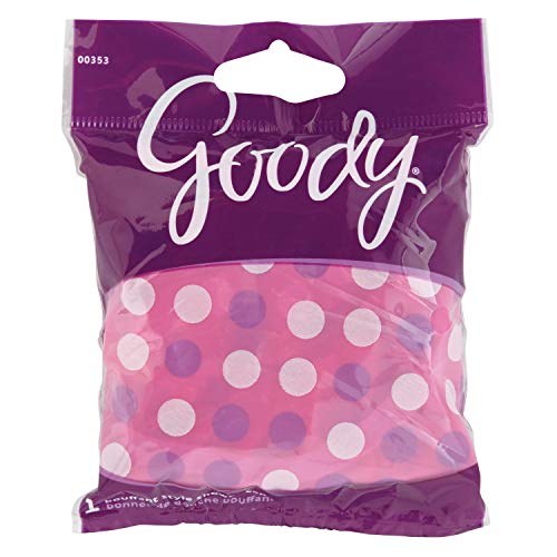 Goody Hair Styling Essentials Shower Cap, Large (Pack of 1) - Styles May Vary