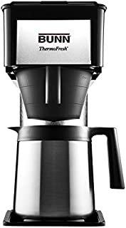 BUNN BT Velocity Brew 10-Cup Thermal Carafe Home Coffee Brewer, Black