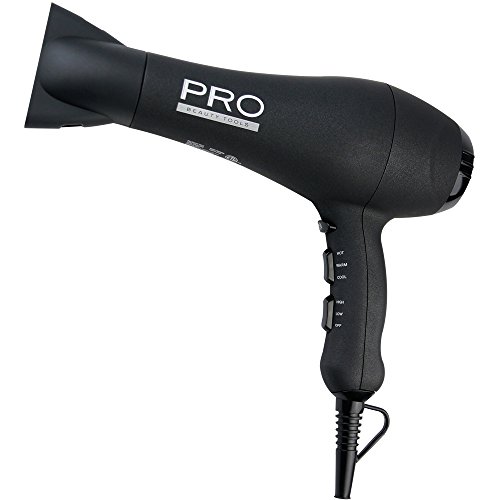 Pro Beauty Tools Professional 1875W Ionic AC Motor Hair Dryer