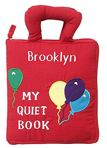 Pockets of Learning Personalized My Quiet Book, Activity Busy Book for Toddlers and Children, Original Quiet Book