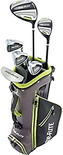 New 2019 Top-Flite Junior Boys Complete Golf Set for Ages 9-12 Years Old - Height 53'' & Up (Left)