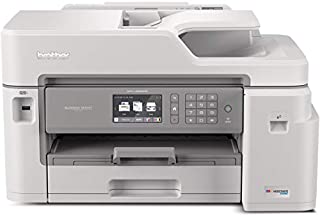 Brother Inkjet Printer, MFC-J5845DW, INKvestment Color Inkjet All-in-One Printer with Wireless, Duplex Printing and Up to 1-Year of Ink In-box, Amazon Dash Replenishment Ready