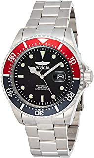 Invicta Men's Pro Diver Quartz Diving Watch with Stainless-Steel Strap, Silver, 22 (Model: 23384)