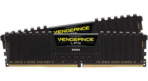 Corsair Vengeance LPX 16GB (2x8GB) DDR4 DRAM 3200MHz C16 Desktop Memory Kit - Black