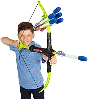 Marky Sparky Faux Bow 3 - Shoots Over 100 Feet - Foam Bow & Arrow Archery Set