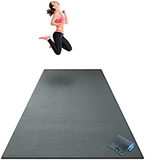 Premium Extra Large Exercise Mat - 10' x 4' x 1/4