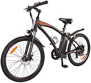 DJ Mountain Bike 750W 48V 13Ah Bicycle, Matte Black