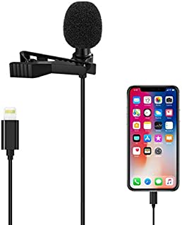 Microphone Professional for iPhone/Video Conference/Podcast/Voice Dictation/YouTube Grade Valband Omnidirectional Phone Audio Video Recording Condenser Microphone  (1.5m)