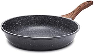 Sensarte 9.5/11-Inch Nonstick Frying Pan Skillet, Swiss Granite Coating Omelette Pan, Healthy Stone Cookware Chef's Pan, PFOA Free (9.5 Inch )