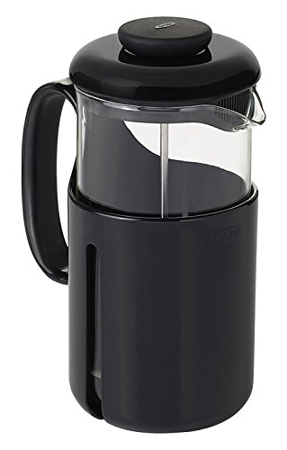 OXO 11181100 BREW Venture Travel French Press with Shatterproof Tritan Carafe,Black