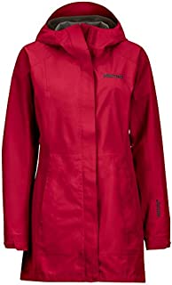 Marmot Women's Essential Lightweight Waterproof Rain Jacket, GORE-TEX with PACLITE Technology, Dark Raspberry, Large