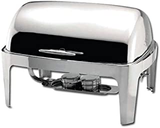 Winware Madison 8qt Full-size Chafer, Roll-top, S/S, Heavyweight