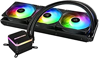 Enermax Liqmax III 360 - Triple Fan aRGB - Dual Chamber AIO CPU Liquid Cooler - Intel/AMD AM4 Support - 300W+ TDP Cooling; ELC-LMT360-ARGB