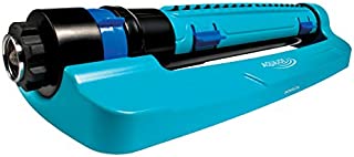 Aqua Joe SJI-TLS18 3-Way Turbo Oscillation Lawn Sprinkler, w/Range, Width, Flow Control