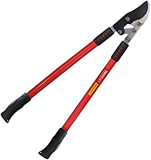 TABOR TOOLS GG11A Bypass Lopper with Compound Action, Chops Thick Branches with Ease, 30 Inch Tree Trimmer, Branch Cuttter with 1 3/4 Inch Clean Cut Capacity.