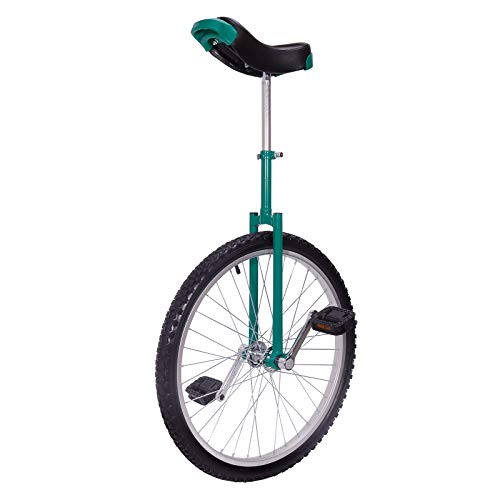 LIFELEADS 24 inch Wheel Unicycle for Adults and Alloy Rim Extra Thick Tire(24