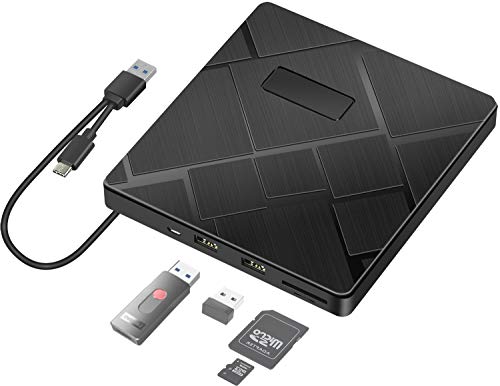 External CD DVD Drive for Laptop, USB C DVD Drive for PC Desktop Mac MacBook, Portable DVD RW Drive with Me
</p>
                                                            </div>
                            <div class=