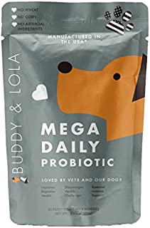 Dogs Chews for All Breeds and Sizes - Natural Dog Probiotics Improve Digestion, Help The Immune System, Settle an Upset Stomach Made in USA