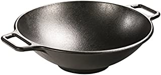 Lodge P14W3 Pro-Logic Cast Iron Wok