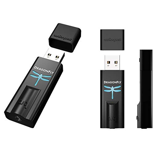 AudioQuest DragonFly Black v1.5 Plug-in USB DAC + Preamp + Headphone Amp