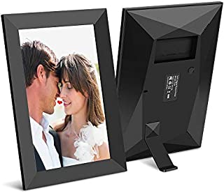 Scishion 10.1 Inch 16GB WiFi Digital Photo Frame with HD IPS Display Touch Screen - Share Moments Instantly via Frameo App from Anywhere