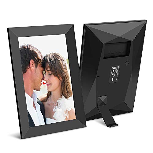 Scishion 10.1 Inch 16GB WiFi Digital Photo Frame with HD IPS Display Touch Screen - Share Moments Instantly via Frameo App from Anywhere