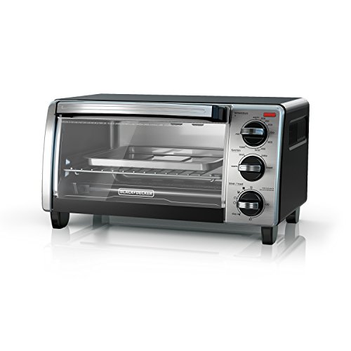 BLACK+DECKER 4-Slice Toaster Oven