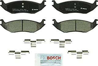 Bosch BC967 QuietCast Premium Ceramic Disc Brake Pad Set For: Chrysler Aspen; Dodge Ram 1500, Durango, Ram 1500 Van; Ram 1500, Rear