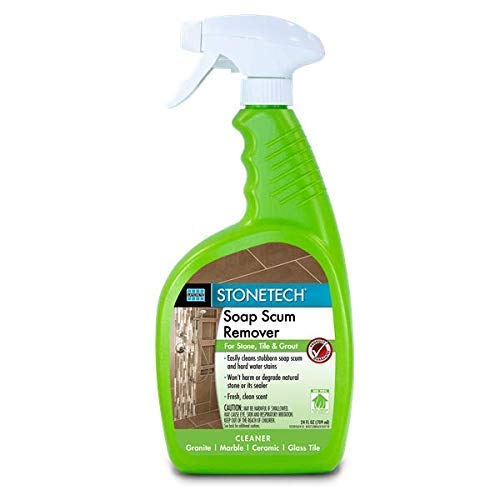 StoneTech Soap Scum Remover, Cleaner for Natural Stone, 24-Ounce (.710L) Spray Bottle