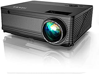 YABER Y21 Native 1920 x 1080P Projector 7000L Upgrad Full HD Video Projector, Support 4k & Zoom, Home & Outdoor Projector Compatible w/TV Stick,HDMI,VGA,USB, iPhone,Android,Laptop,PS4,Xbox