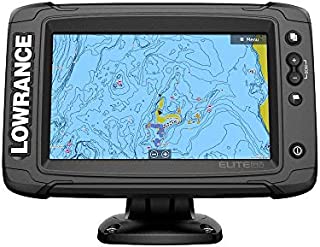 Lowrance Elite-7 Ti2 Fishfinder/Chartplotter Combo with Active Imaging 3-in-1 Transom Mount Transducer & US Inland Chart