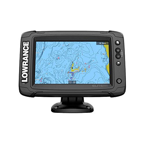 Lowrance Elite-7 Ti2 Fishfinder/Chartplotter Combo with Active Imaging 3-in-1 Transom Mount Transducer & US Inland Chart