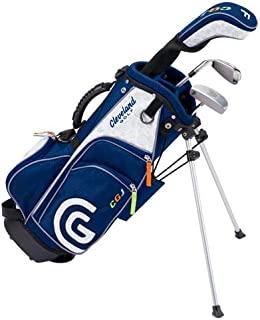 Cleveland Golf Junior Golf Set, Large Ages 10-12, 7 Clubs and Bag