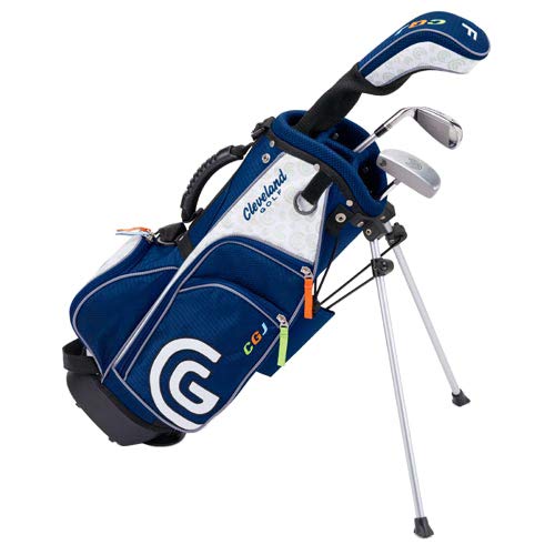 Cleveland Golf Junior Golf Set, Large Ages 10-12, 7 Clubs and Bag