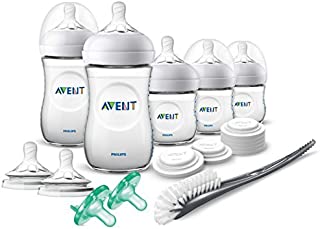 Philips Avent Natural Baby Bottle Newborn Starter Gift Set, SCD206/03