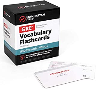 500 Essential Words: GRE Vocabulary Flashcards