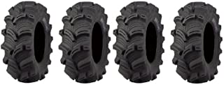 Full set of Kenda Executioner (6ply) 25x8-12 and 25x10-12 ATV Tires (4)