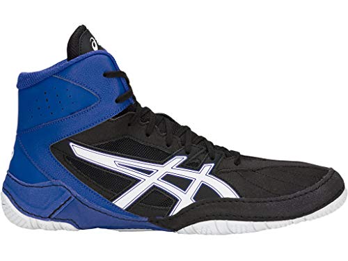 ASICS Men's Matcontrol Wrestling Shoes, 11M, Black/White