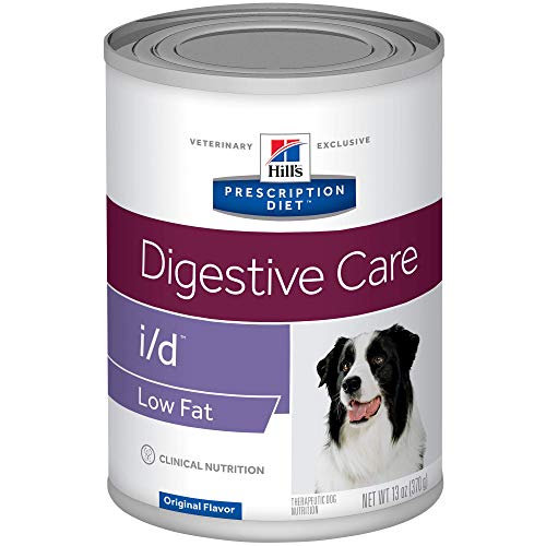 Hill's Prescription Diet i/d Low Fat Digestive Care Original Flavor Canned Dog Food, 13 Oz, 12-Pack Wet Food