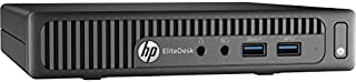 HP EliteDesk 705 G3 Mini Tiny Business Desktop PC, AMD A6 PRO-8570E, 3.0GHz, 8GB DDR4 RAM, 256GB SSD Hard Drive, WiFi, VGA, HDMI, DisplayPort, Windows 10 64 Pro (Renewed)