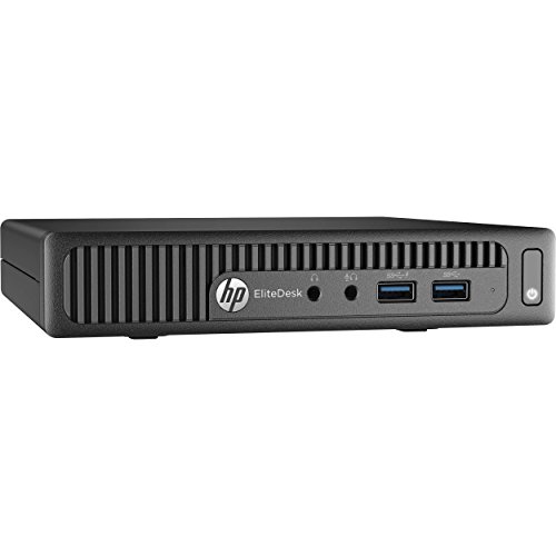 HP EliteDesk 705 G3 Mini Tiny Business Desktop PC, AMD A6 PRO-8570E, 3.0GHz, 8GB DDR4 RAM, 256GB SSD Hard Drive, WiFi, VGA, HDMI, DisplayPort, Windows 10 64 Pro (Renewed)