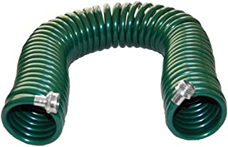 Plastair SpringHose PUWE650B94H-AMZ Light EVA Lead Free Drinking Water Safe Recoil Garden Hose, Green, 3/8-Inch by 50-Foot